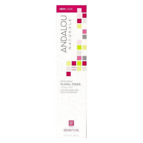 Andalou Naturals, 1000 Roses Floral Toner, 6 Oz