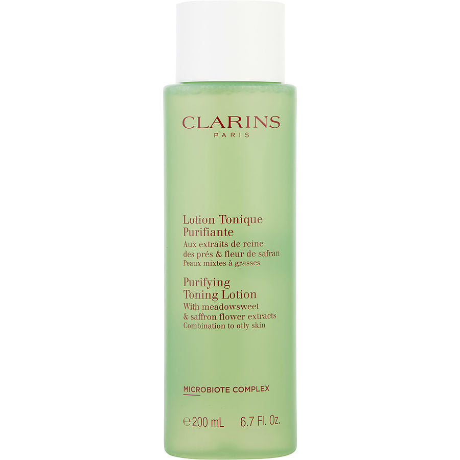 Clarins purifying toning lotion with meadowsweet & saffron flower extracts combination to oily skin 200ml/6.7oz