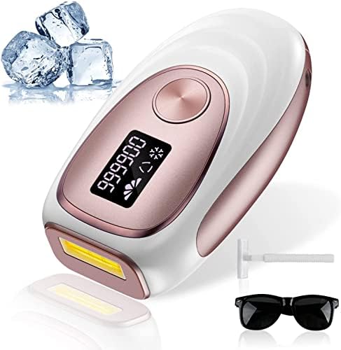 LYSMOSKI Laser Hair Removal for Women and Men IPL Long-Lasting Hair Removal Device for Facial Legs Arms Whole Body