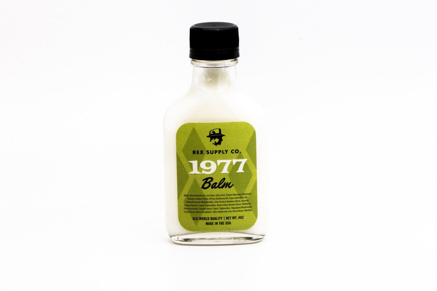 1977 Old World Tallow Aftershave Balm - by Rex Supply Co.