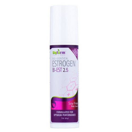 Sigform, Estrogen Bi-Est 2.5 Cream, 3 Oz