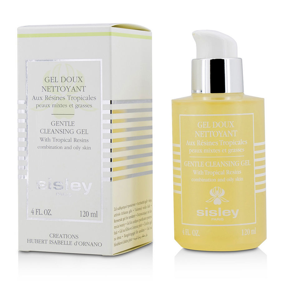 Sisley gentle cleansing gel with tropical resins - for combination & oily skin  120ml/4oz