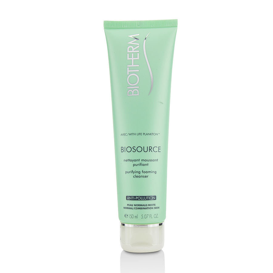 BIOTHERM biosource purifying foaming cleanser - normal to combination skin  -150ml/5.07oz