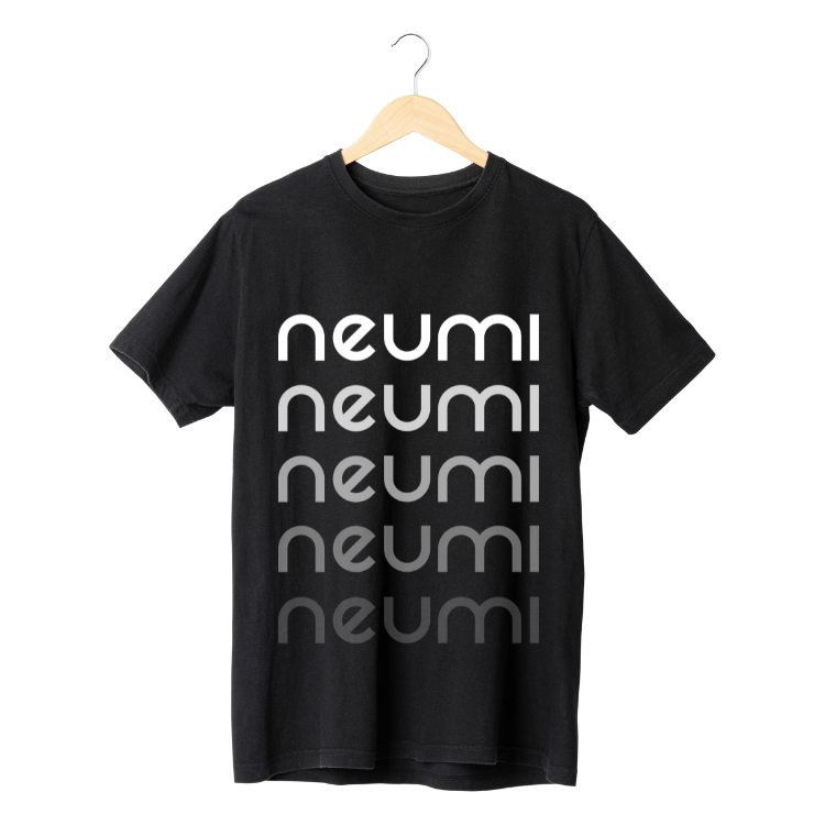 Neumi Black T-Shirt First For Sale the OG Beautiful Design Modern M Size NEW