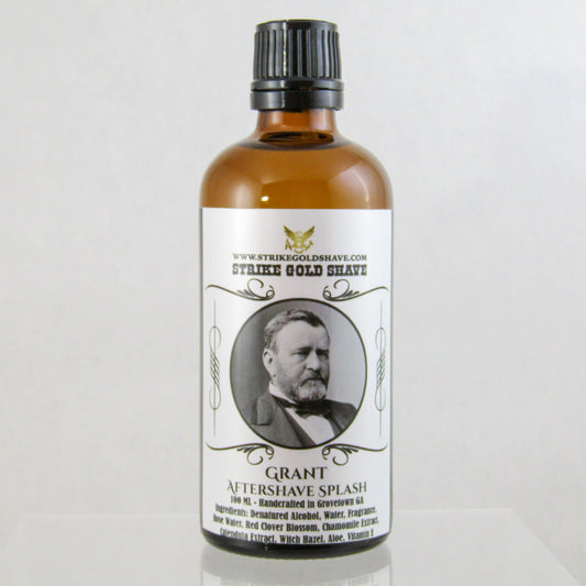 Grant Aftershave Splash - by Strike Gold Shave