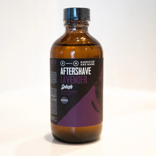 Lavender Aftershave - by Barrister and Mann