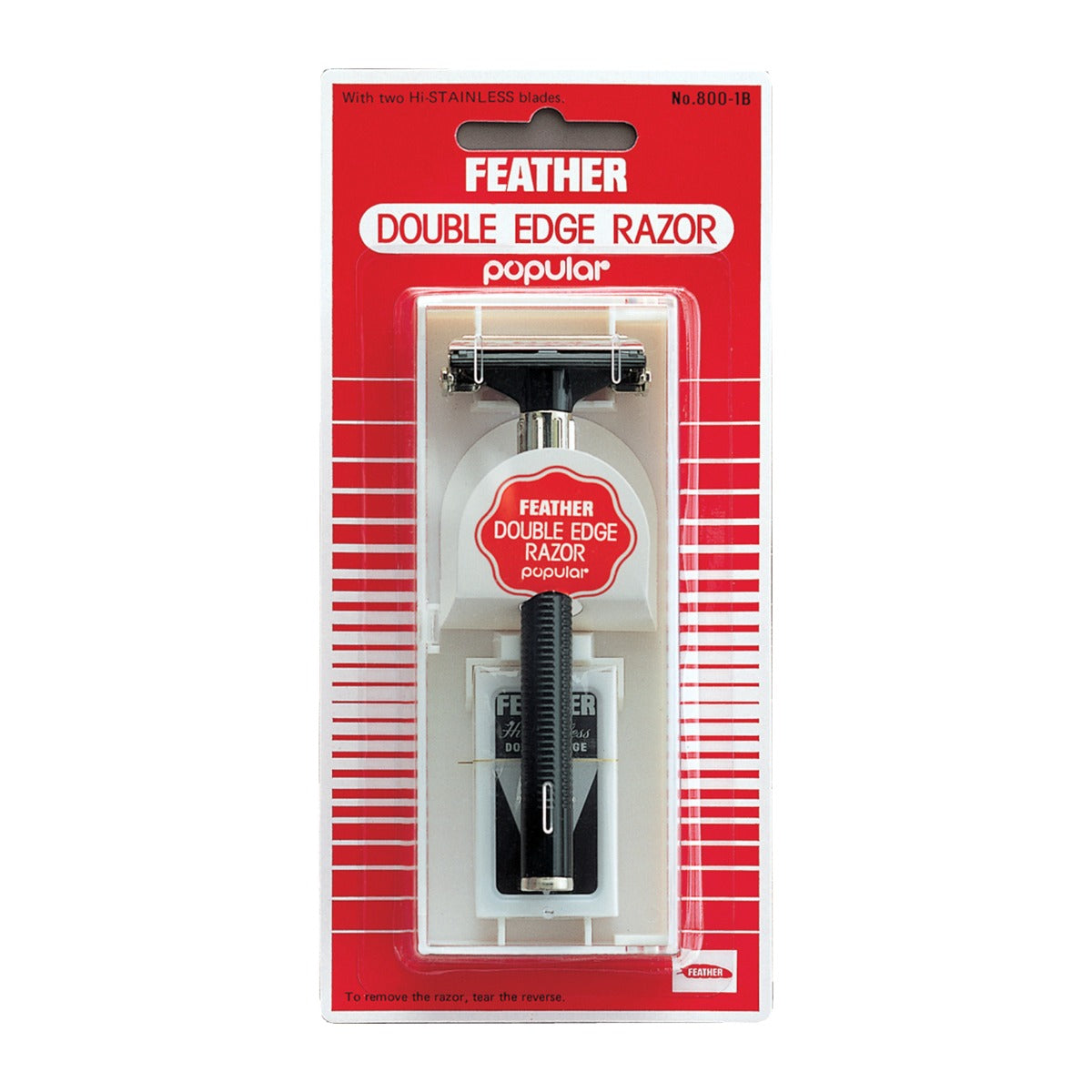 FEATHER Safety Razor Co Double Edge Razor
